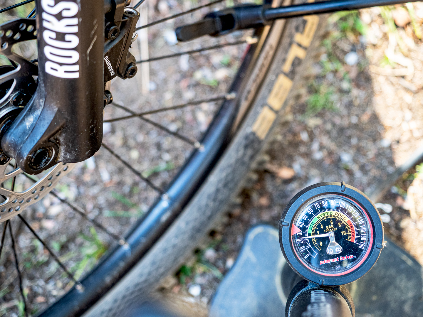 mtb tire pressure for trail